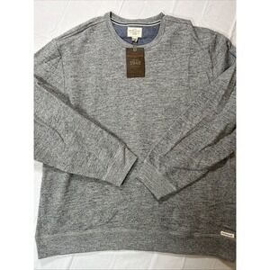 New Weatherproof Sweatshirt Men's Size 2XL Gray Long Sleeve NWT Crewneck